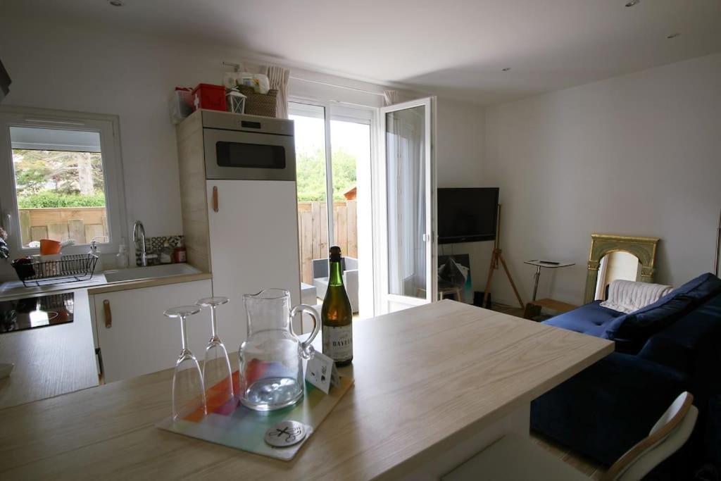 סנט-אובן-סור-מר Appartement Avec Terrasse Privee, Plage A Pied מראה חיצוני תמונה